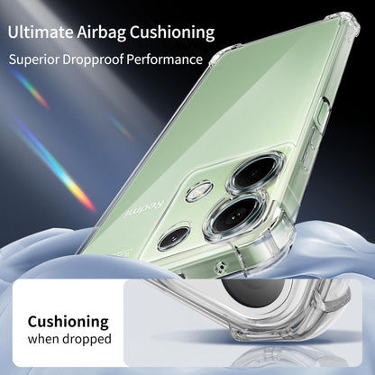 Tentoki Crystal Clear Case for Xiaomi Redmi Note 13 4G