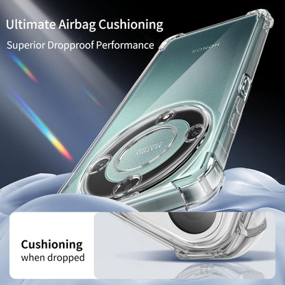Tentoki Crystal Clear Case for Honor Magic 5 Lite 5G / X9a