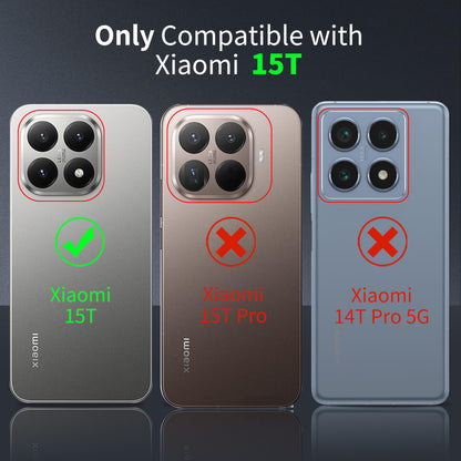 Tentoki Crystal Clear Case for Xiaomi 15T