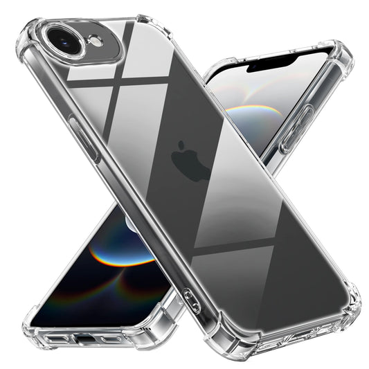 Tentoki Crystal Clear Case for iPhone 16e iPhone SE 4 2025 iPhone 16 SE