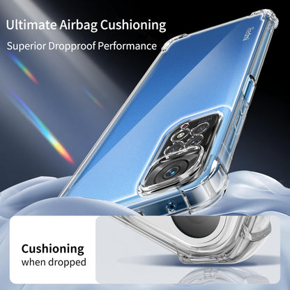 Tentoki Crystal Clear Case for Xiaomi Redmi Note 11 4G / Redmi Note 11S 4G