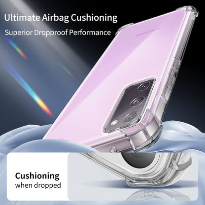 Tentoki Crystal Clear Case for Samsung Galaxy S20 FE 5G