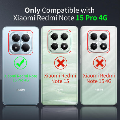 Tentoki Crystal Clear Case for Xiaomi Redmi Note 15 Pro 4G 国外版