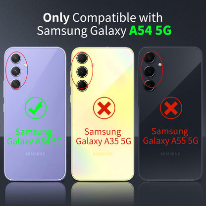 Tentoki Crystal Clear Case for Samsung A54