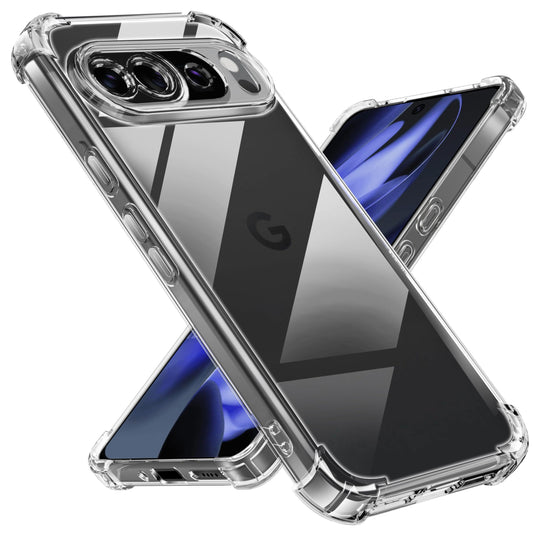 Tentoki Crystal Clear Case for Google Pixel 10 / 10 Pro