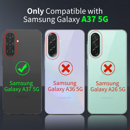 Tentoki Crystal Clear Case for Samsung Galaxy A37