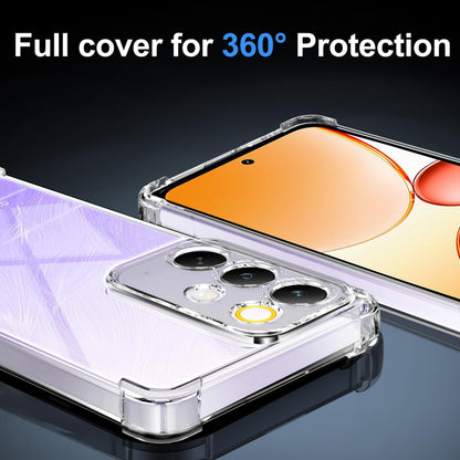 Tentoki Crystal Clear Protection Kit for Realme C85 - Case + 2 HD Glass