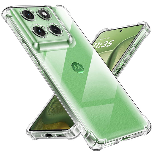Tentoki Crystal Clear Case for Motorola Edge 60 / 60 Fusion