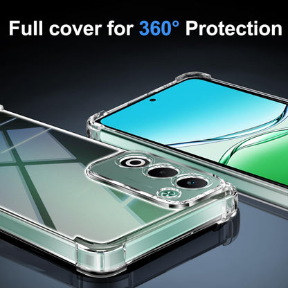 Tentoki Crystal Clear Protection Kit for Oppo A5 - Case + 2 HD Glass