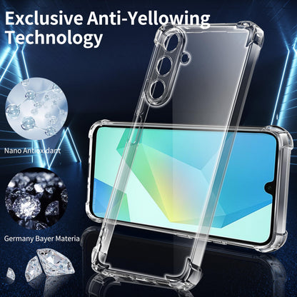Tentoki Crystal Clear Case for Samsung Galaxy A16 5G