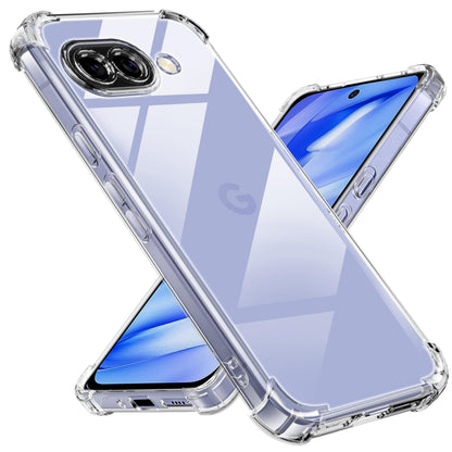 Tentoki Crystal Clear Case for Google Pixel 9A