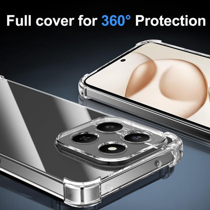 Tentoki Crystal Clear Case for Honor 400 Smart