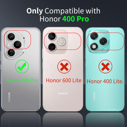 Tentoki Crystal Clear Case for Honor 400 Pro 国外版