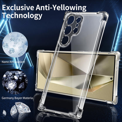 Tentoki Crystal Clear Case for Samsung Galaxy S24 Utrl 5G