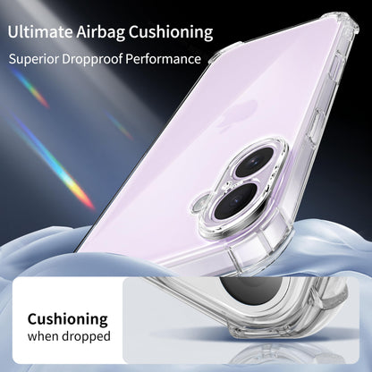 Tentoki Crystal Clear Case for iPhone 17