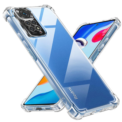 Tentoki Crystal Clear Case for Xiaomi Redmi Note 11 4G / Redmi Note 11S 4G