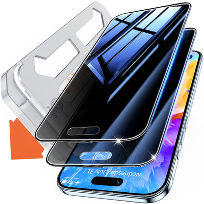 Tentoki Flash Fit Classic Privacy Glass for iPhone 17 Air - 2 Pack