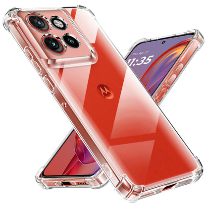 Tentoki Crystal Clear Case for Motorola Edge 50 Neo / Edge 60 Neo