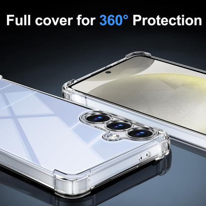 Tentoki Crystal Clear Case for Samsung Galaxy S24 5G