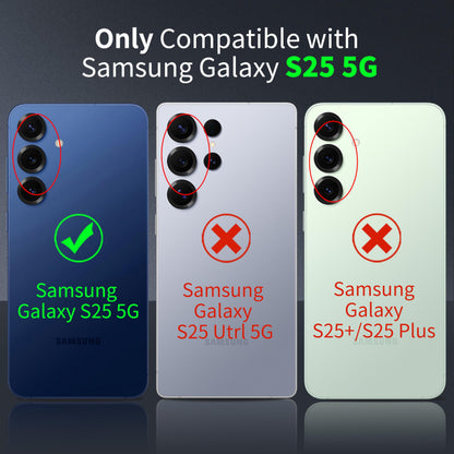 Tentoki Crystal Clear Case for Samsung Galaxy S25
