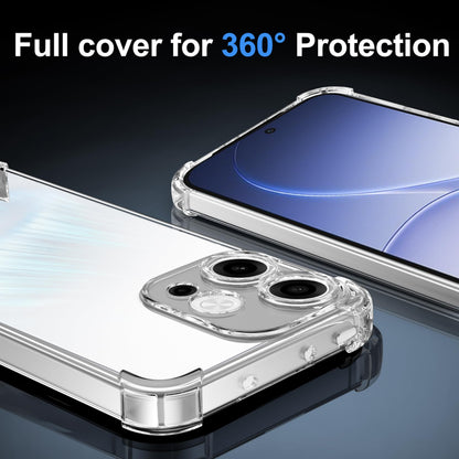 Tentoki Crystal Clear Protection Kit for OPPO Reno 15 国际版 - Case + 2 HD Glass