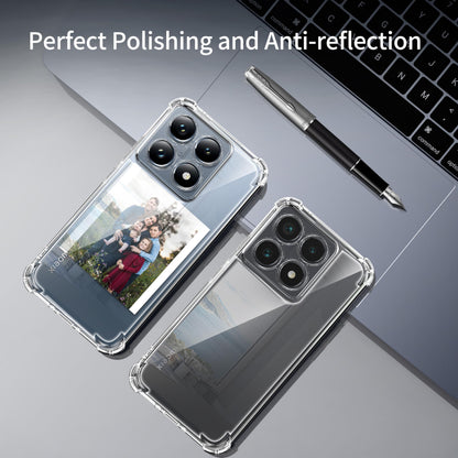 Tentoki Crystal Clear Case for Xiaomi 14t Pro 5G