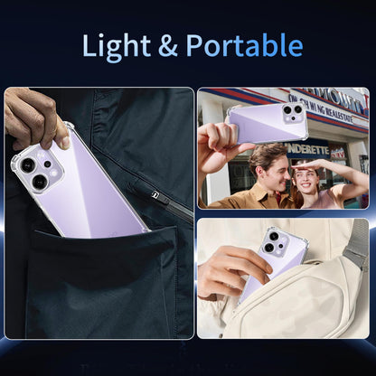Tentoki Crystal Clear Case for Oppo Reno 14 Pro