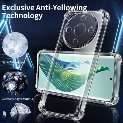 Tentoki Crystal Clear Case for Honor Magic 5 Lite 5G / X9a