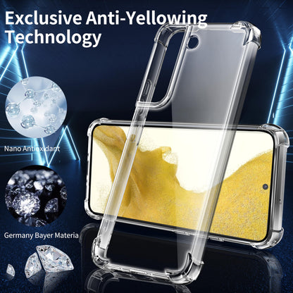 Tentoki Crystal Clear Case for Samsung Galaxy S22 5G