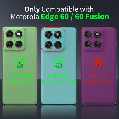Tentoki Crystal Clear Case for Motorola Edge 60 / 60 Fusion