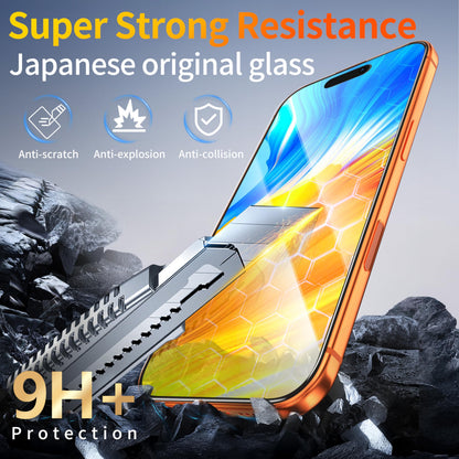 Tentoki Flash Fit Pro HD Clear Glass for iPhone 17 Pro Max - 2 Pack
