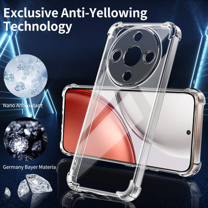 Tentoki Crystal Clear Case for Honor Magic 8 Lite