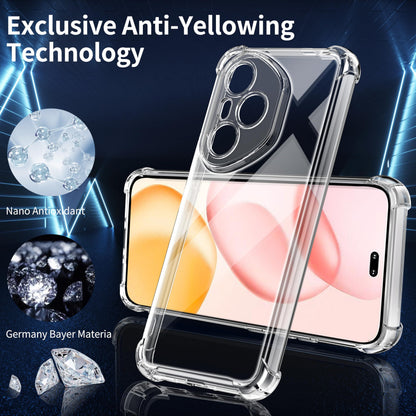 Tentoki Crystal Clear Protection Kit for Honor 400 Pro 国外版 - Case + 2 HD Glass