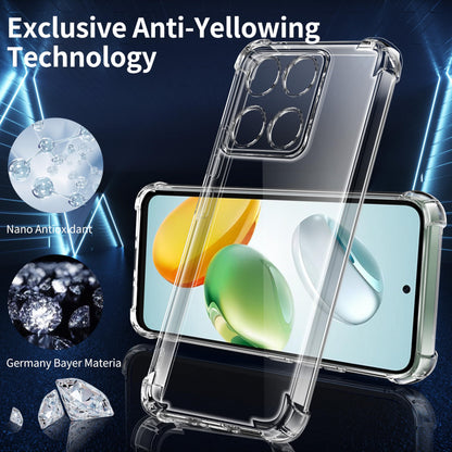 Tentoki Crystal Clear Case for Honor 200 Smart