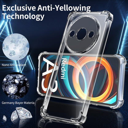 Tentoki Crystal Clear Case for Xiaomi Redmi A3