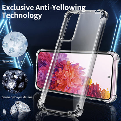 Tentoki Crystal Clear Case for Samsung Galaxy S20 FE 5G