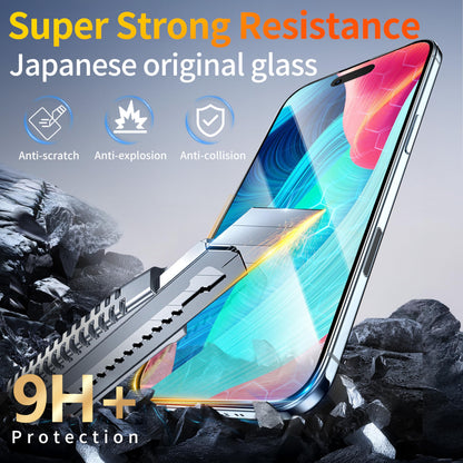 Tentoki Flash Fit Pro HD Clear Glass for iPhone 17 Air - 2 Pack