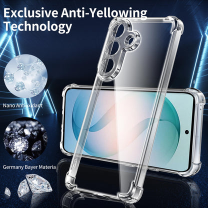 Tentoki Crystal Clear Case for Samsung Galaxy S26