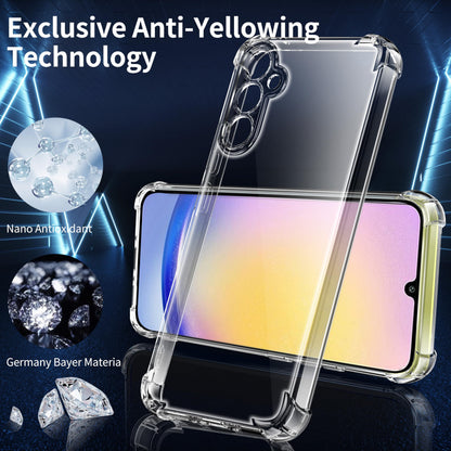 Tentoki Crystal Clear Case for Samsung Galaxy A25 5G