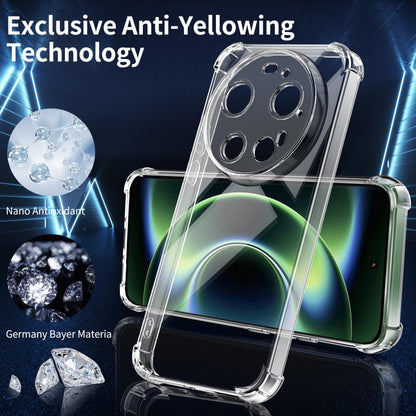Tentoki Crystal Clear Case for Xiaomi 17 Ultra