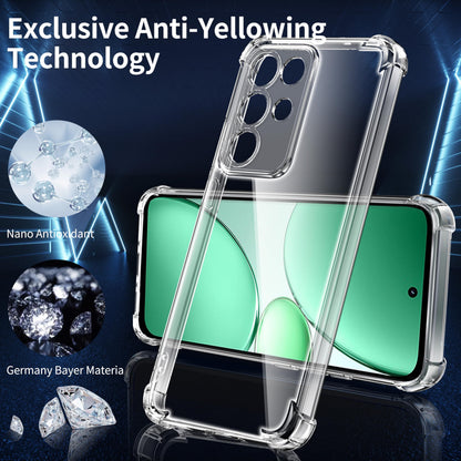 Tentoki Crystal Clear Case for Realme C85 Pro