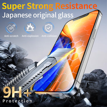 Tentoki Flash Fit Pro HD Clear Glass for iPhone 13 Pro Max / iPhone 14 Plus - 2 Pack