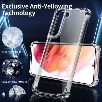Tentoki Crystal Clear Case for Samsung Galaxy S21 5G