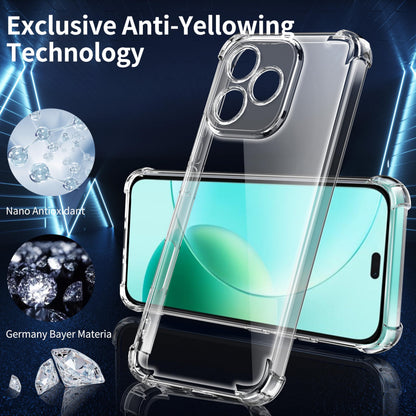 Tentoki Crystal Clear Case for Honor 400 Lite